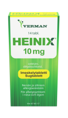 HEINIX 10 mg imeskelytabl 28 fol