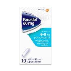 PANADOL 60 mg peräpuikko 10 kpl